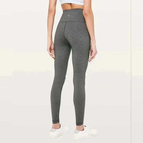 Lululemon Wunder Under High-Rise Tight *Luxtreme 28"Heathered Black - Picture 9 of 16